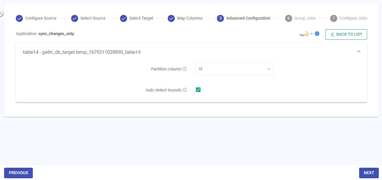 MySQL-BigQuery Advanced Auto-detect Bounds