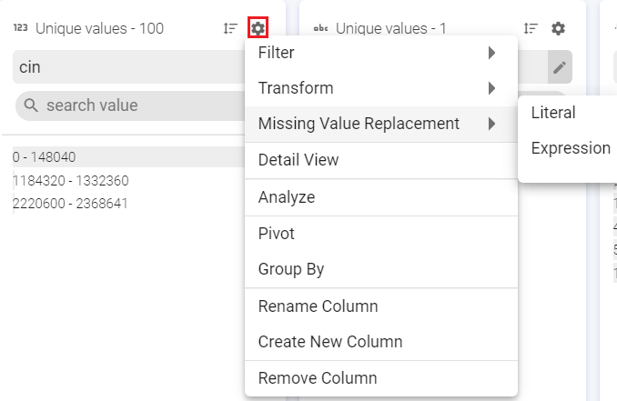 missingvalue