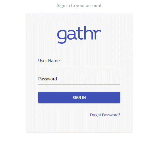 Gathr_Login